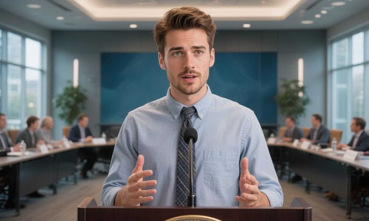 Corporate government meeting requiring translation services